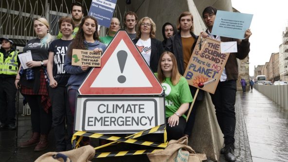 Climate campaigners urge MSPs for a strong Climate Change Bill