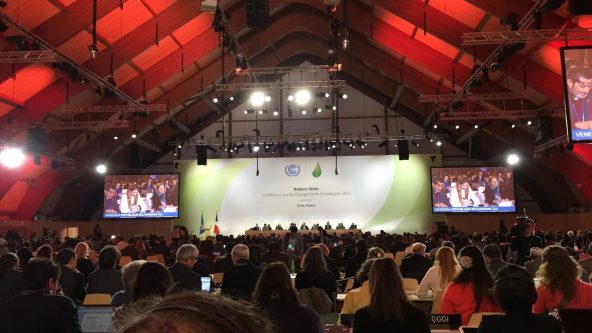 Paris Climate Conference Hall