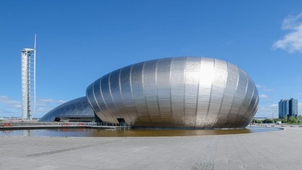 Glasgow Science Centre and Tower. Credit: Florian Fuchs / CC BY 3.0